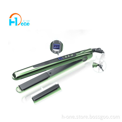 New Arrival Fast Heat Up 1'' Plate Digital Tourmaline Ceramic Hair Straightener